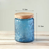 Glass Storage Jar with Airtight Wood Lid