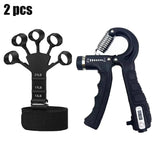 Adjustable Hand Grip Strengthener – Finger & Wrist Trainer Kit