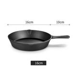 Cast Iron Skillet 14/16/20cm Frying Pan Iron Cookware