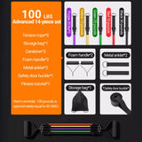 Resistance Bands Set – Multi-Function Pull Rope Strength Trainer