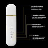 Ultrasonic Skin Scrubber Facial Cleaner