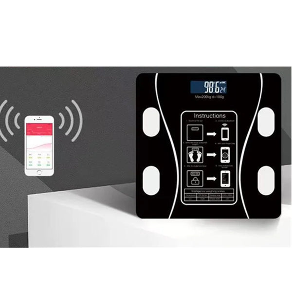 Smart Bluetooth Body Scale – Digital Health & Body Fat Monitor