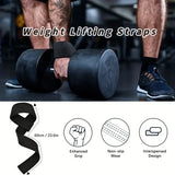 Weightlifting Wrist Straps – Non-Slip Gym Lifting Support