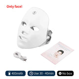 7-Color LED Photon Face & Neck Rejuvenation Mask