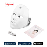 7-Color LED Photon Face & Neck Rejuvenation Mask