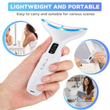 Face & Neck Lift Beauty Device with EMS & LED Therapy