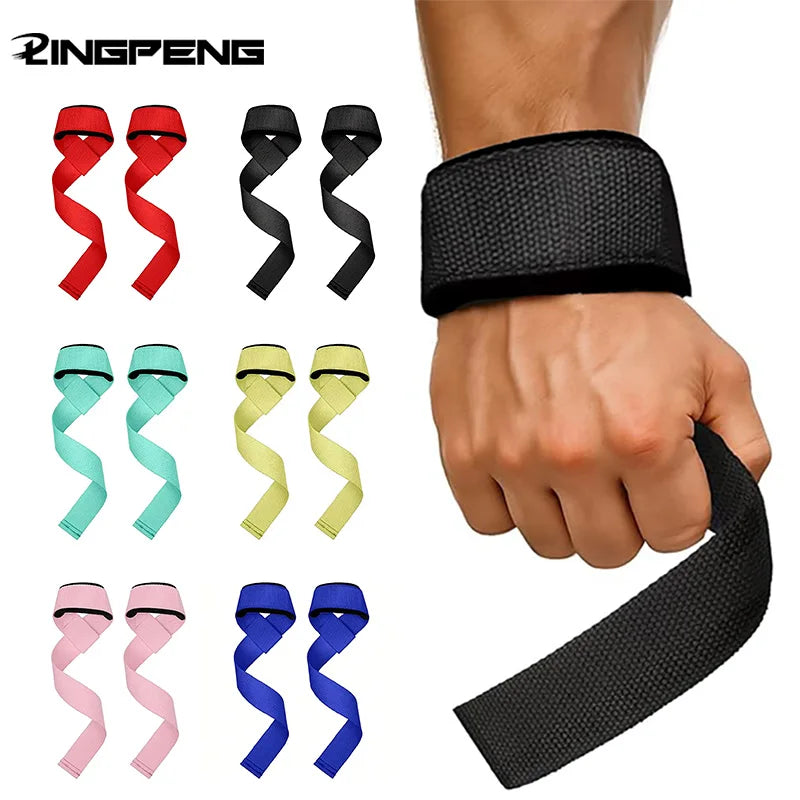 Weightlifting Wrist Straps – Non-Slip Gym Lifting Support