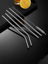 Reusable Stainless Steel Straws Set
