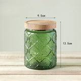 Glass Storage Jar with Airtight Wood Lid