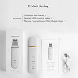 Ultrasonic Skin Scrubber Facial Cleaner