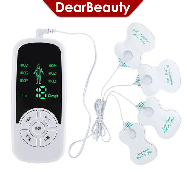 EMS Muscle Stimulator – 6-Mode TENS Therapy Device