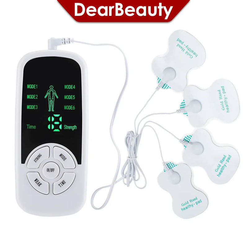 EMS Muscle Stimulator – 6-Mode TENS Therapy Device