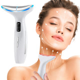 Face & Neck Lift Beauty Device with EMS & LED Therapy