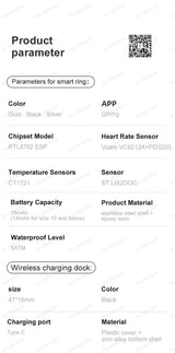 Smart Ring Health Tracker