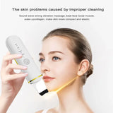 Ultrasonic Skin Scrubber Facial Cleaner