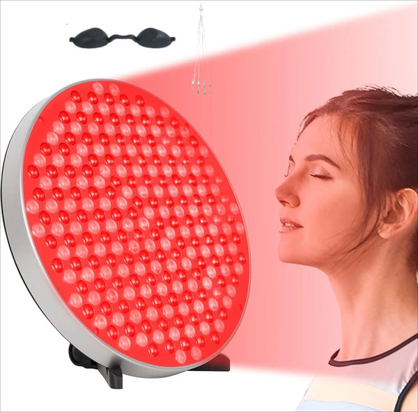 Red Light Therapy Lamp – 660nm & 850nm LED Panel with Stand