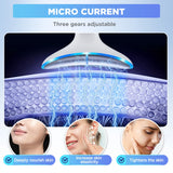 Face & Neck Lift Beauty Device with EMS & LED Therapy