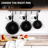 Cast Iron Skillet 14/16/20cm Frying Pan Iron Cookware