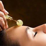 Natural Jade Gua Sha & Roller Set