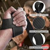 Weightlifting Wrist Straps – Non-Slip Gym Lifting Support
