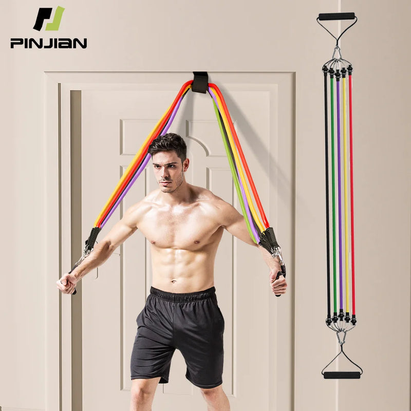 Resistance Bands Set – Multi-Function Pull Rope Strength Trainer