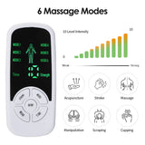 EMS Muscle Stimulator – 6-Mode TENS Therapy Device