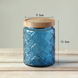 Glass Storage Jar with Airtight Wood Lid