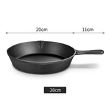 Cast Iron Skillet 14/16/20cm Frying Pan Iron Cookware