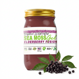 Sea Moss Gel - Elderberry Flavor 16oz